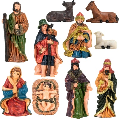 Springos CA1030 VIANOČNÁ OZDOBÁ BETLEHEM 4-9 CM