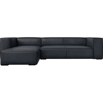 Windsor & Co Тъмносин кожен ъглов диван (ляв ъгъл) Madame - Windsor & Co Sofas (WIN_LC_71_F1_MADAME4)