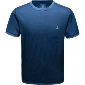 Schöffel Мъжко мериносово термобельо Schöffel Merino Sport Shirt Half Arm Merino base layer - Mazarine Blue (015-1089-0111)