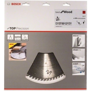 Bosch Pilový kotouč do okružních pil Top Precision Best for Wood, 305x2,3/1,8 mm 2.608.642.103