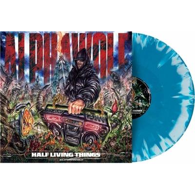 Alpha Wolf - Half Living Things (Limited Edition) (Light & Dark Blue Corona Coloured) LP