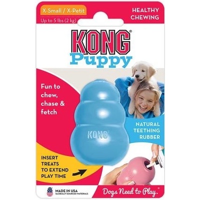 Kong Puppy gumová pro štěňata XS 5,7 x 3,6 x 3,6 cm mix barev