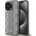 DKNY кожен кариран мономонен калъф MagSafe за iPhone 15 Pro - бежов (3666339259990)