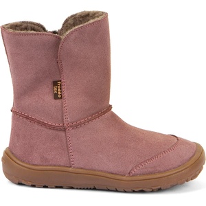 Froddo Детски зимни ботуши Froddo Kid's Barefoot Tex Suede Winter boots - Dark Pink - размер 37 (EU) (702-6205-0323)