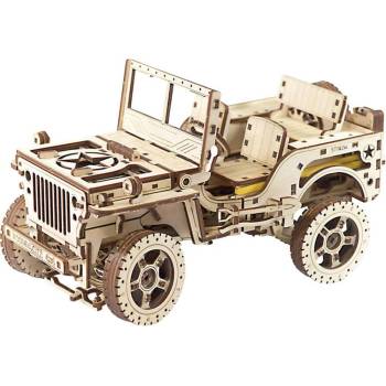 Wooden City 3D mechanické puzzle Jeep 4x4 569 ks WR309