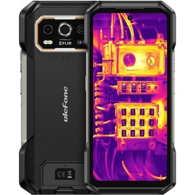 Armor 27T, 4G, Удароустойчив (12+12GB) + 256GB, 50MP Камера + Термо Камера, + Нощно виждане, Батерия 10600mAh (черен) (Ulefone Armor 27T)