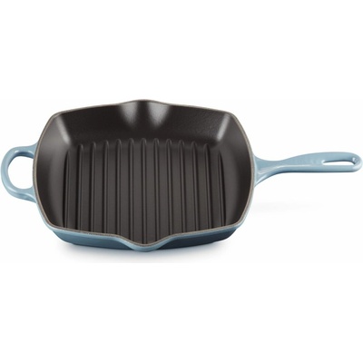 Le Creuset Grilovacia panvica SIGNATURE 26 cm, CHAMBRAY, liatina