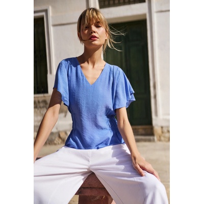 Moodo Синя дамска риза Moodo Moodo | Sin | ЖЕНИ | XS