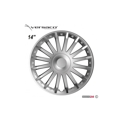 Versaco Тасове за джанти 14'' Versaco Crystal Silver