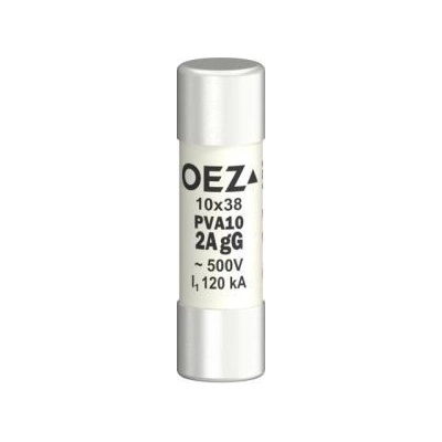 OEZ Pojistka válcová PV10/PVA10 2A gG 6691/40748