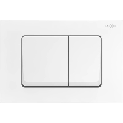 Mexen Fenix 10 XS бутон за промиване, бял матов - 601020 (601020)