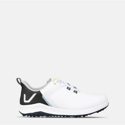Slazenger Юношески голф обувки Slazenger V Series Spiked Golf Shoes Juniors - White/Navy/Red