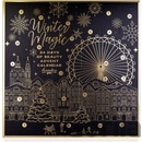 Accentra Adventní kalendář WINTER MAGIC NOIR ve čtvercové krabičce