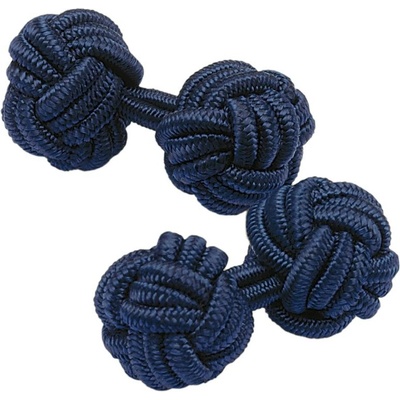 Charles Tyrwhitt Knot Cufflinks Navy – Zboží Dáma