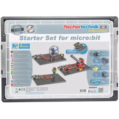 Fischertechnik Конструктор stem СТАРТОВ КОМПЛЕКТ ЗА micro: bit (548884)