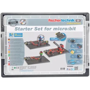 fischertechnik Конструктор stem СТАРТОВ КОМПЛЕКТ ЗА micro: bit (548884)