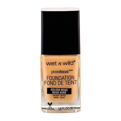 Wet n Wild Photo Focus vysoce krycí rozjasňující make-up Golden Beige 30 ml