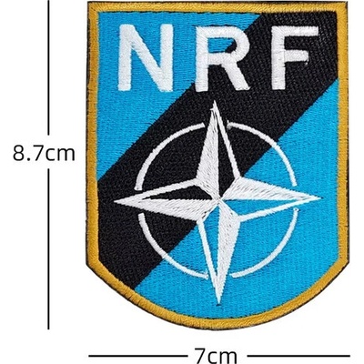 WARAGOD Vyšívaná nášivka Nato 01