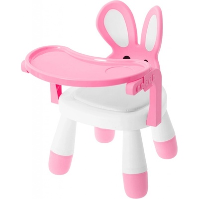FunPlay 5485-1 na kŕmenie a hranie ZAJAČIK 31x31x45cm ružová