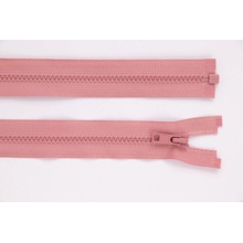 de-park Zip YKK - 50cm - dělitelný - starorůžová - 372