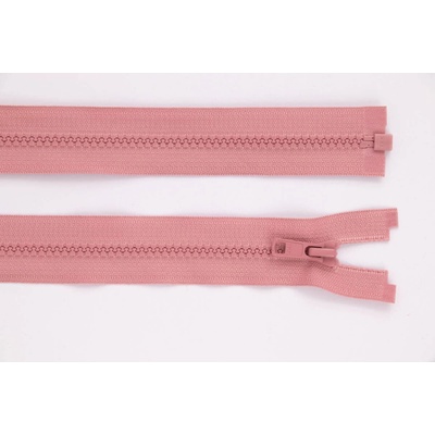 de-park Zip YKK - 50cm - dělitelný - starorůžová - 372