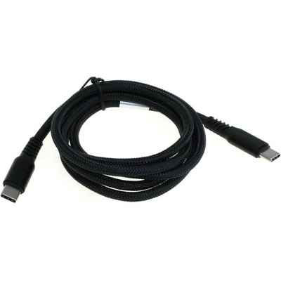 OTB Datový kabel z USB-C 3.0 na USB-C 3.0, Power Delivery, 100 W, černý, 1,2 m