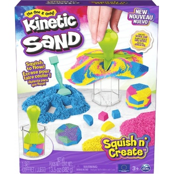 Image 1 of Spin Master Set Play-Doh Kinetic Sand Squish'n Create (6065527)