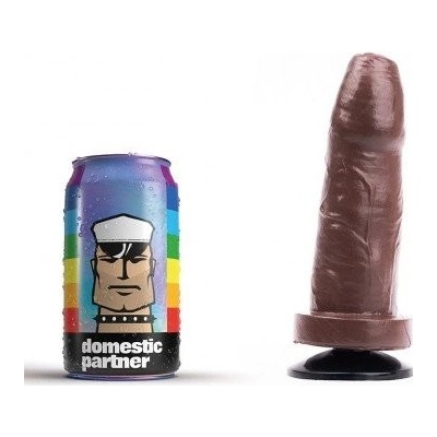 Domestic Partner Dieter Brown S, dildo s Vac-U-Lock prísavkou 17,5 x 4,7 cm