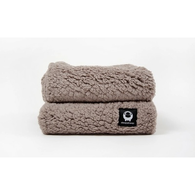 Sleepsheep beránková deka pro miminka a děti extra teplá a měkká hnědá – Zbozi.Blesk.cz