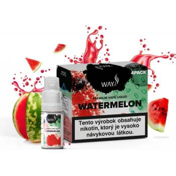 WAY to Vape Watermelon 4 x 10 ml 3 mg