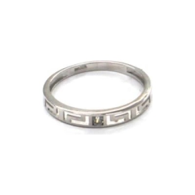 Pattic Prsten z bílého zlata ARP577601W