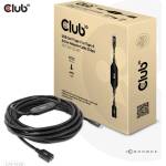 Club 3D Кабел Club 3D - CAC-1538 (USB-C Gen 1 към USB-A, 5Gbps, 10 м) (CAC-1538)
