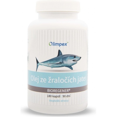 OLIMPEX Olej ze žraločích jater 180 kapsúl