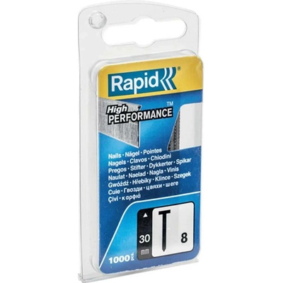 Rapid Páskované hřebíky typ 8, 30 × 1,25 mm, 1000 ks 40109536