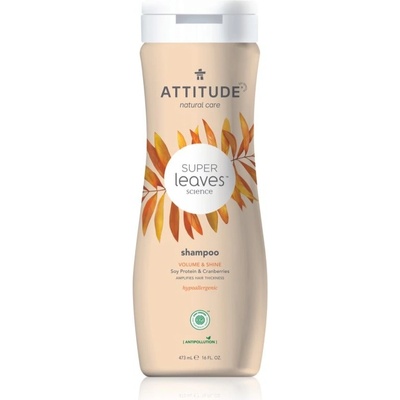 Attitude Super Leaves Volume & Shine šampón pre objem a lesk 473 ml