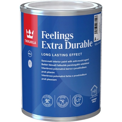 Tikkurila Deco FEELINGS EXTRA DURABLE Odolný, umývateľný náter na steny 1 L