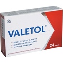Voľne predajné lieky Valetol tbl.24