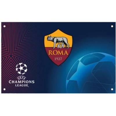 AS Rím vlajka Champions League Flag