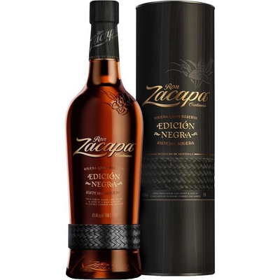Ron Zacapa ZACAPA EDICIÓN NEGRA 43% 1 l (tuba)
