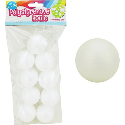 Luma Koule polystyrenová 40 mm bílá 1 ks – Hledejceny.cz