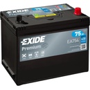 Image 1 of Exide Premium 75Ah 630A right+ Asia (EA754)