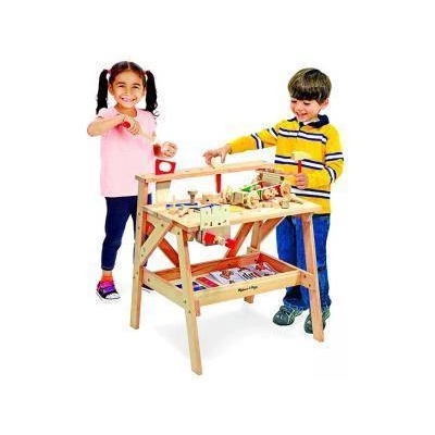Melissa & Doug Детска дървена работилница - 12369 - Melissa and Doug, 000772123693