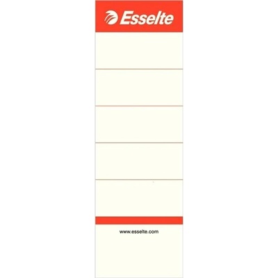 Zasouvací etikety pro pákové pořadače Esselte7,5cm