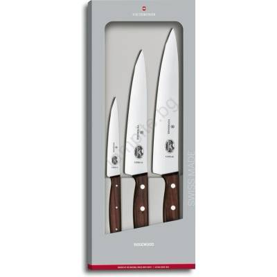 Victorinox - Комплект кухненски ножове WOOD, 3 бр. , клен (GG866)