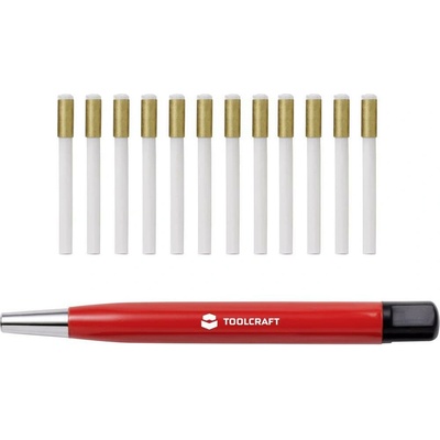 TOOLCRAFT TO-5864070 Skleněné brusné pero, průměr hrotu 4 mm Průměr 11 mm 12 ks