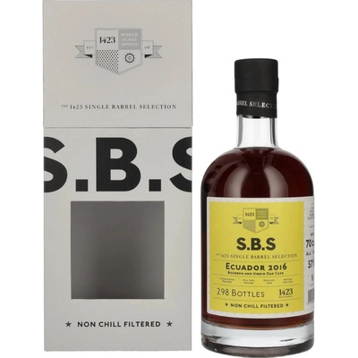 Rum S.B.S Ecuador 2016 57% 0,7 l (karton)