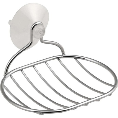 Aqualine Stick Line mýdlenka s přísavkou chrom 90442 – Zboží Mobilmania