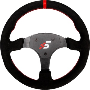 Simagic Волан SIMAGIC кръгъл 330mm без HUB, велур - P-330R(SUEDE) (P-330R(SUEDE))