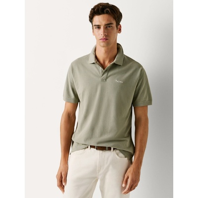 Pepe Jeans pánské zelené polo tričko PM5400087-701