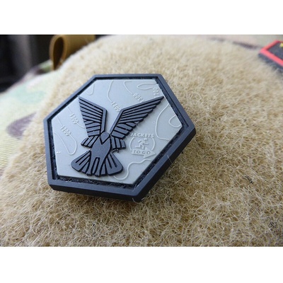 Nášivka Selous Scouts Hexagon JTG® – Olive Green / černá